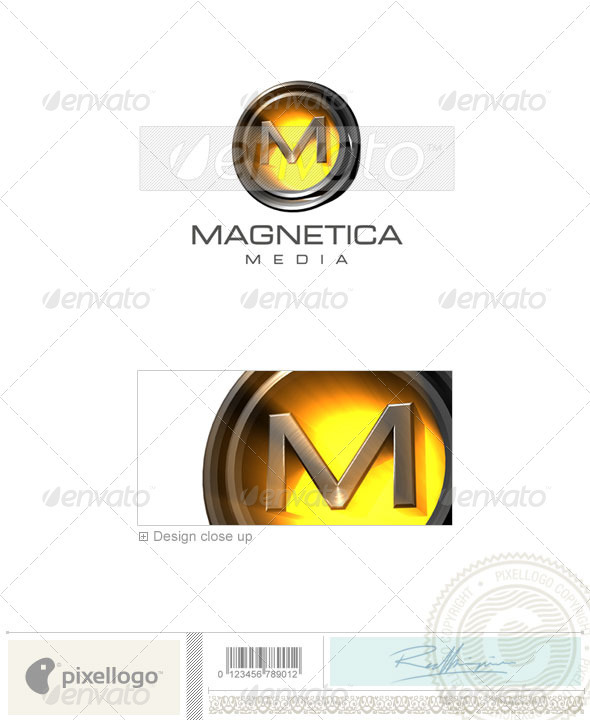 M Logo - 3D-238-M - Letters Logo Templates