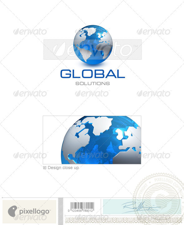 Communications Logo - 3D-237 - 3d Abstract
