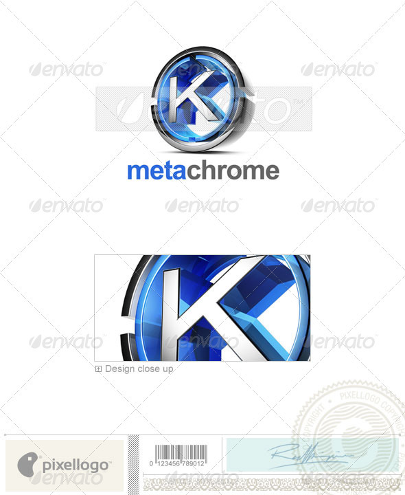 K Logo - 3D-476-K - Letters Logo Templates