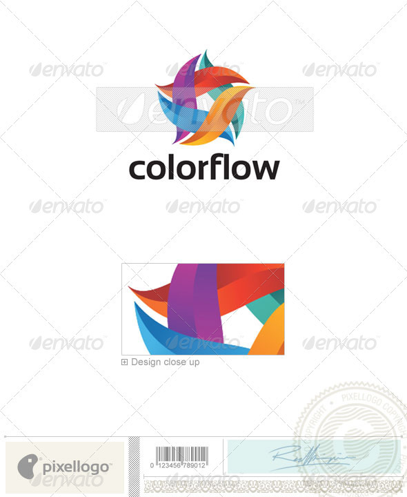 Print & Design Logo - 2215 - Vector Abstract