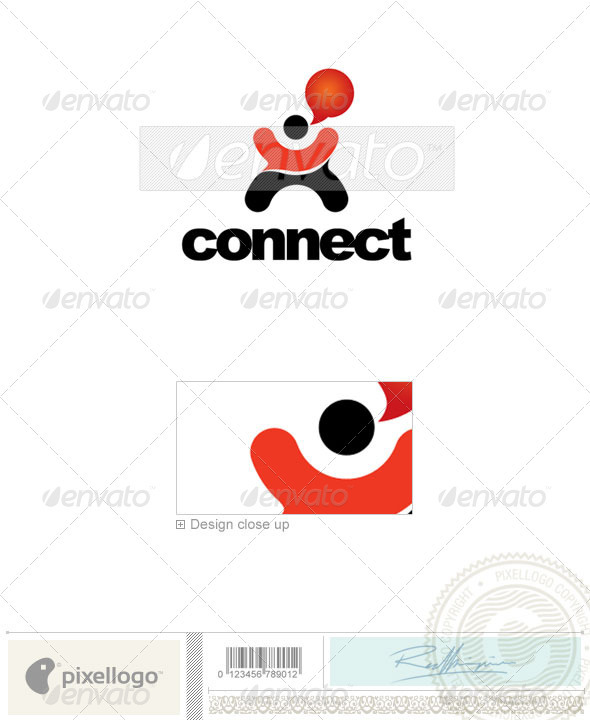 Communications Logo - 2068 - Vector Abstract