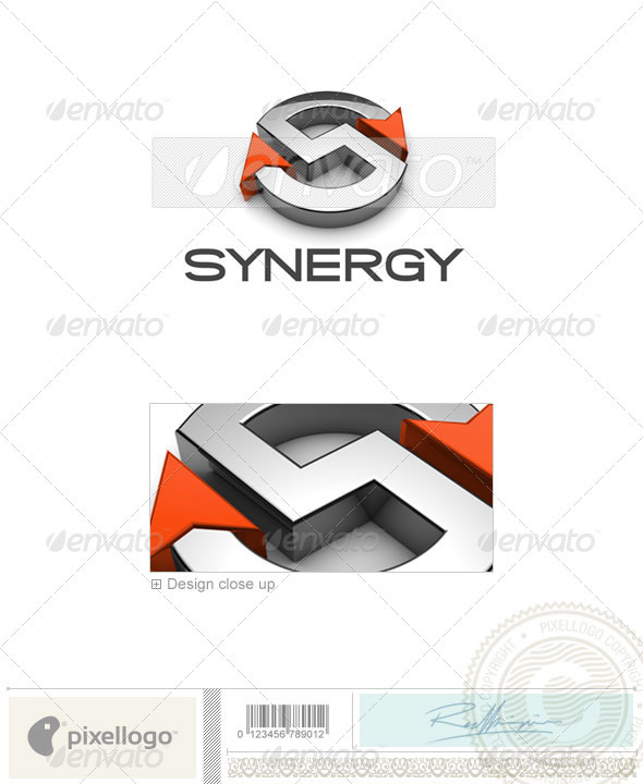 Technology Logo - 3D-676 - 3d Abstract