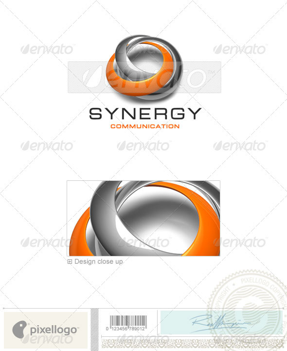 Communications Logo - 3D-429 - 3d Abstract