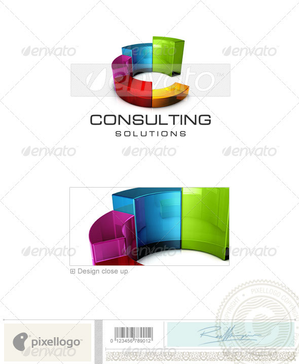 Business & Finance Logo - 3D-482 - 3d Abstract