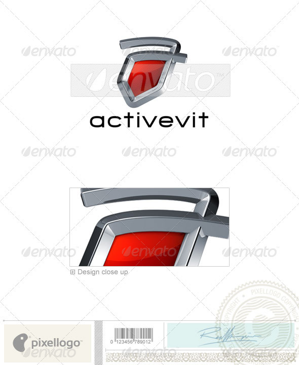 Technology Logo - 3D-675 - Letters Logo Templates
