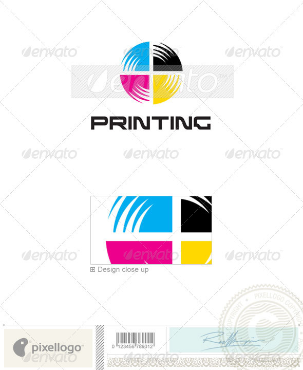 Print & Design Logo - 236 - Vector Abstract
