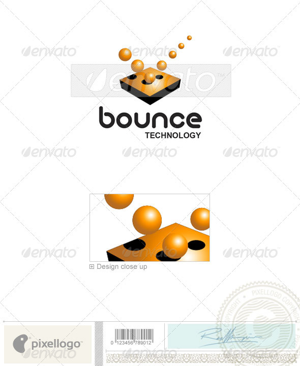 Technology Logo - 1462 - Vector Abstract
