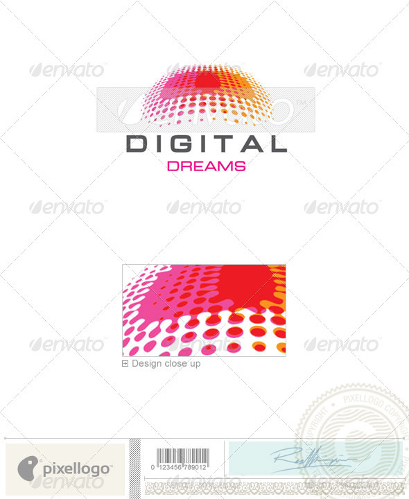 Print & Design Logo - 1888 - Vector Abstract