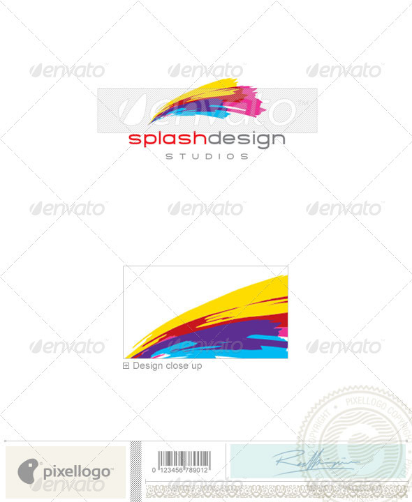 Print & Design Logo - 1951 - Vector Abstract