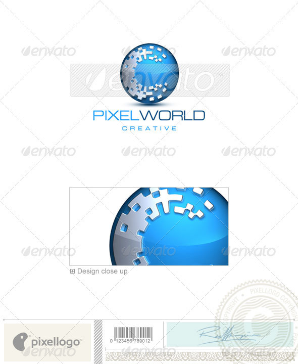Communications Logo - 3D-272 - 3d Abstract