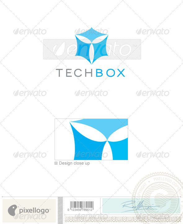 Technology Logo - 119 - Vector Abstract