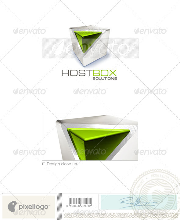 Technology Logo - 3D-226 - 3d Abstract