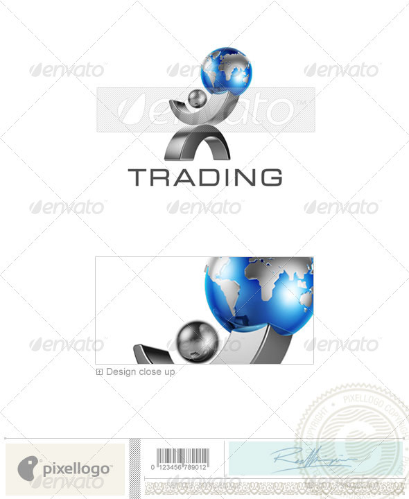 Business & Finance Logo - 3D-406 - 3d Abstract