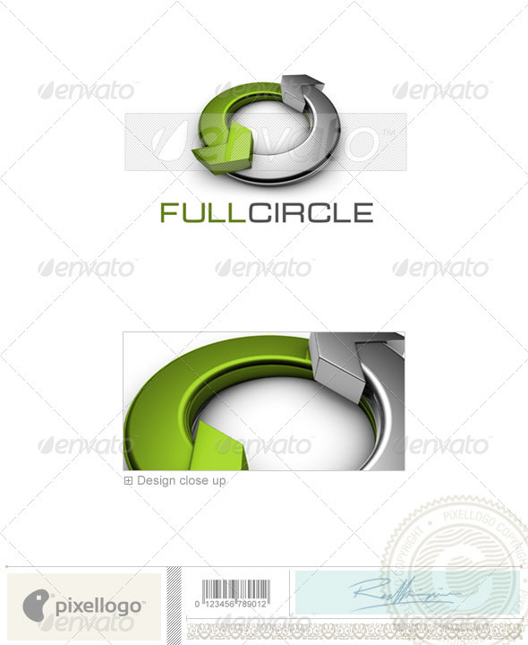 Communications Logo - 3D-480 - 3d Abstract