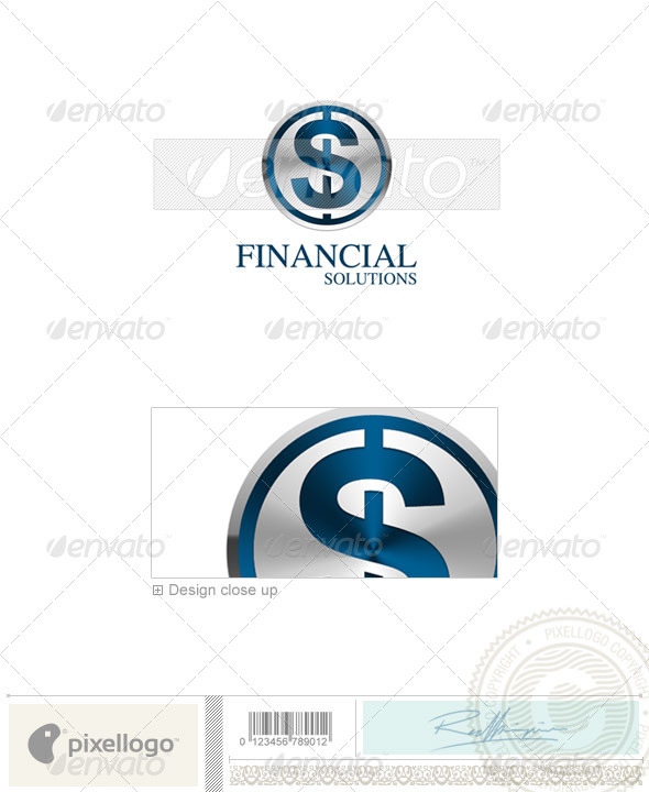 Business & Finance Logo - 3D-73 - 3d Abstract