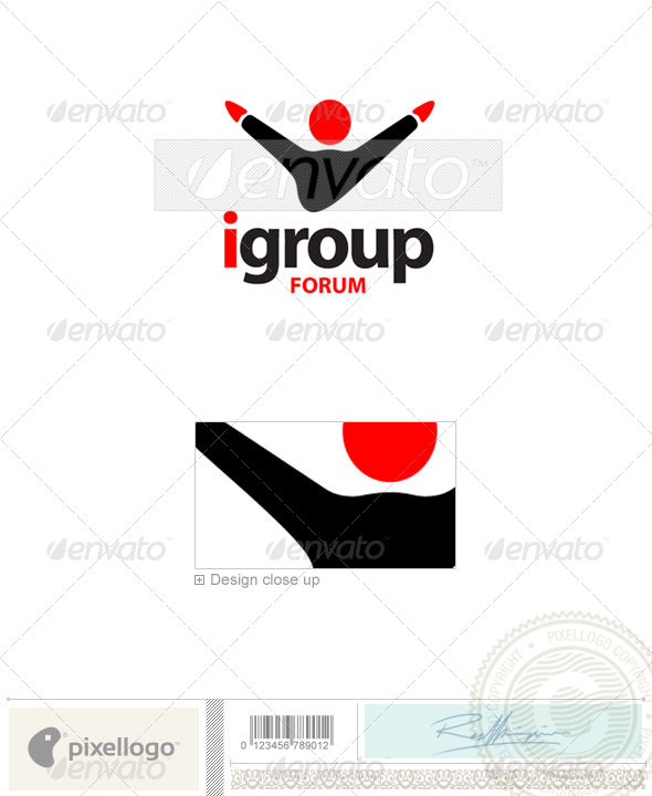 Business & Finance Logo - 142 - Humans Logo Templates