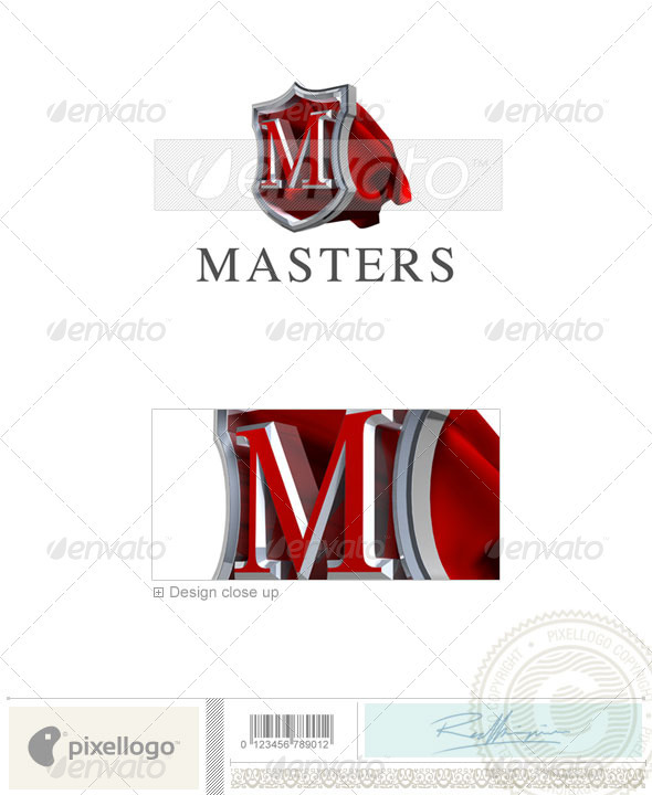 M Logo - 3D-259-M - Letters Logo Templates