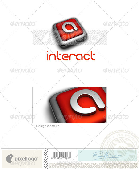 Technology Logo - 3D-197 - Letters Logo Templates