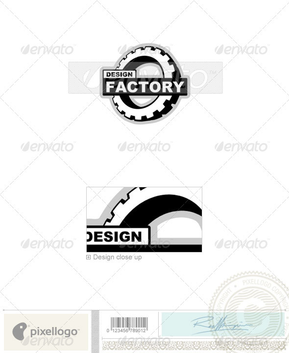 Industry & Science Logo - 333 - Objects Logo Templates