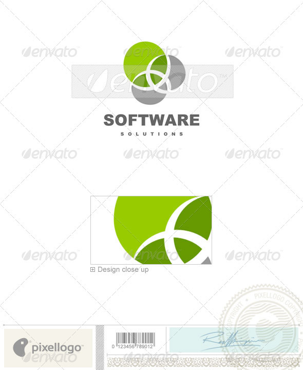Technology Logo - 472 - Vector Abstract