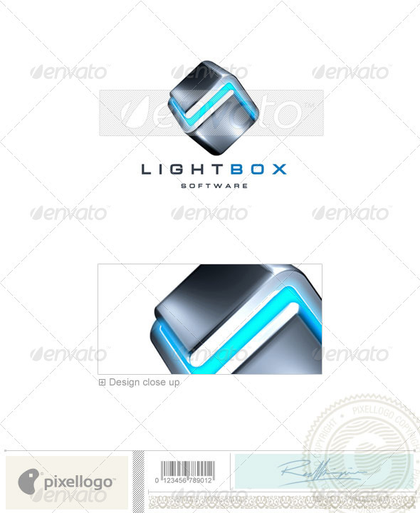 Technology Logo - 3D-68 - 3d Abstract