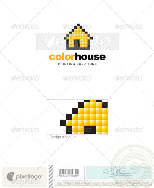 Print & Design Logo - 2127 - Vector Abstract