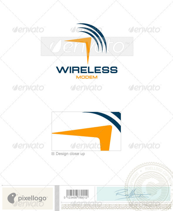 Communications Logo - 1196 - Vector Abstract