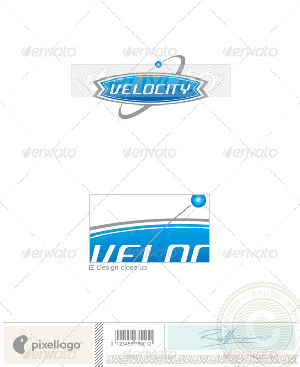 Communications Logo - 436 - Vector Abstract