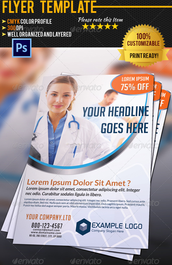 Medical Flyer 01 - Commerce Flyers