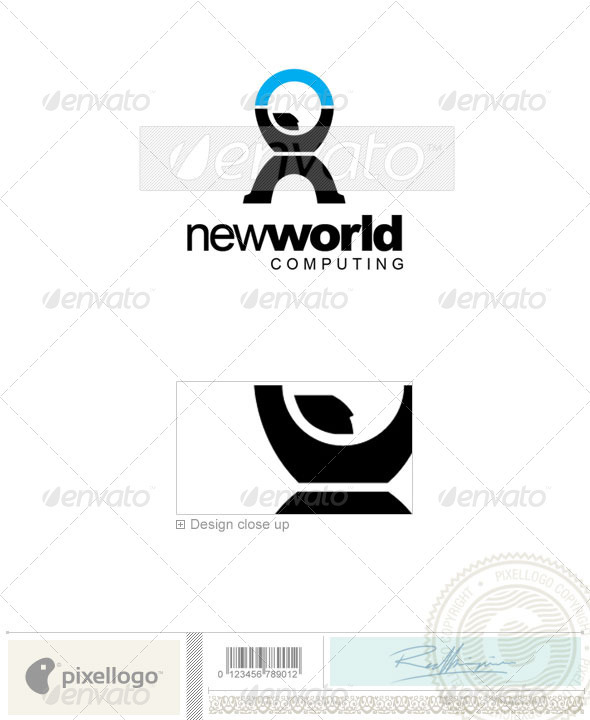 Communications Logo - 2182 - Vector Abstract