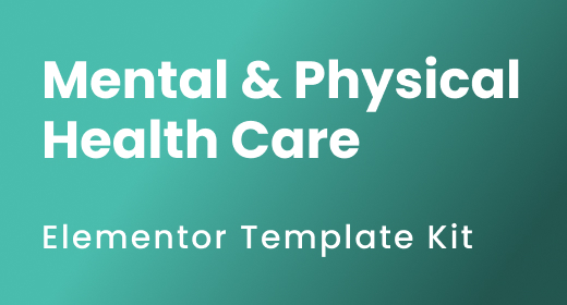 Mental & Physical Health Care Template