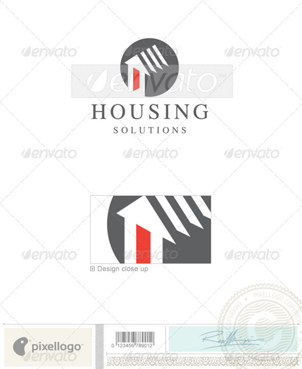 Home & Office Logo - 665 - Buildings Logo Templates