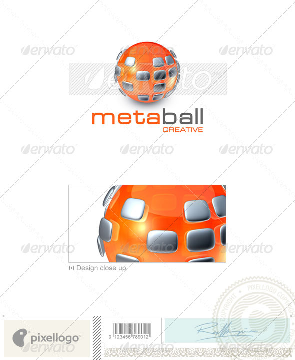 Communications Logo - 3D-355 - 3d Abstract