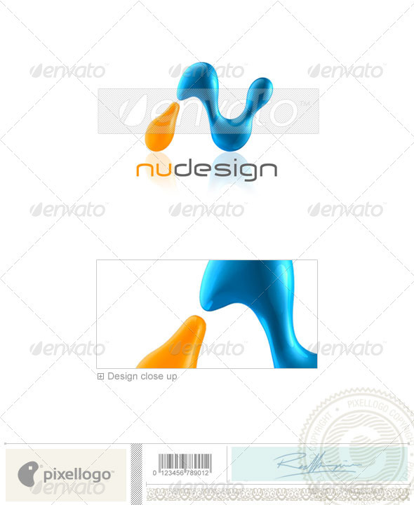 Print & Design Logo - 3D-196 - 3d Abstract