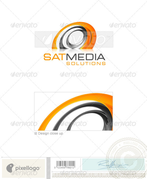 Communications Logo - 3D-437 - 3d Abstract