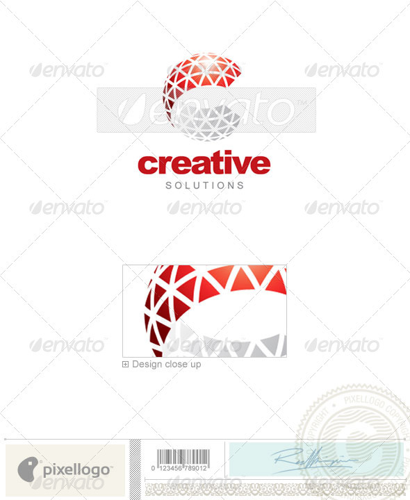 Communications Logo - 2060 - Vector Abstract