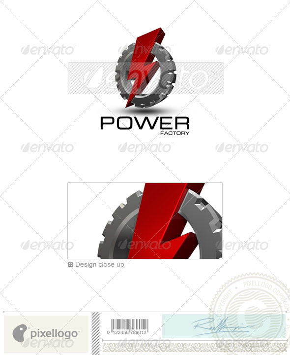 Industry & Science Logo - 3D-213 - 3d Abstract