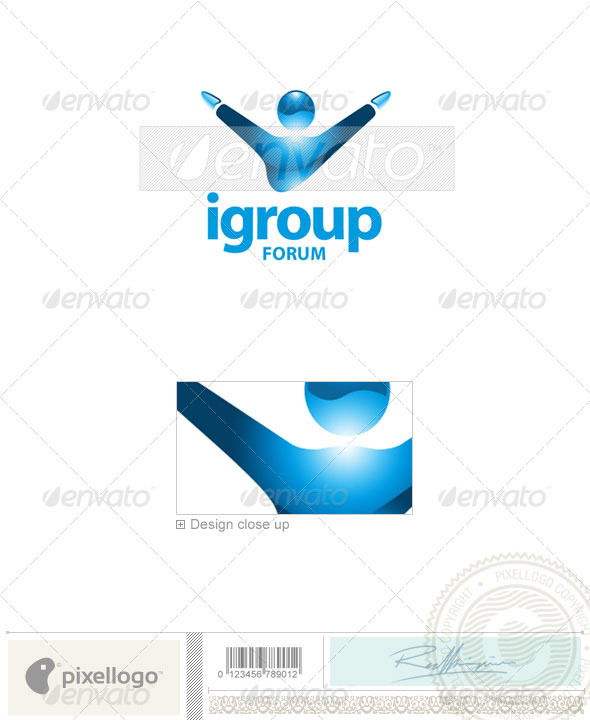 Business & Finance Logo - 1740 - Humans Logo Templates