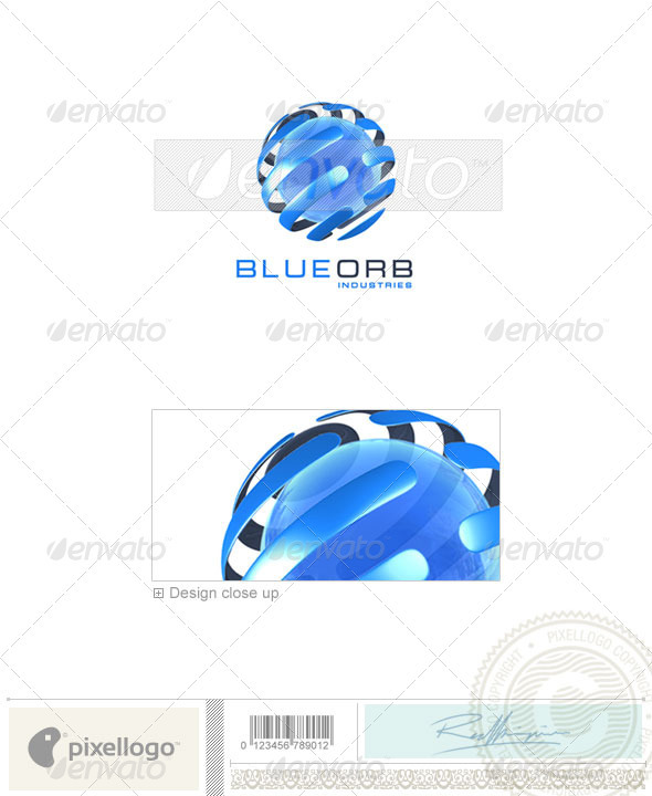 Communications Logo - 3D-75 - 3d Abstract