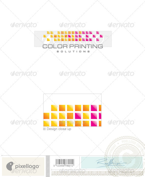 Print & Design Logo - 1623 - Vector Abstract