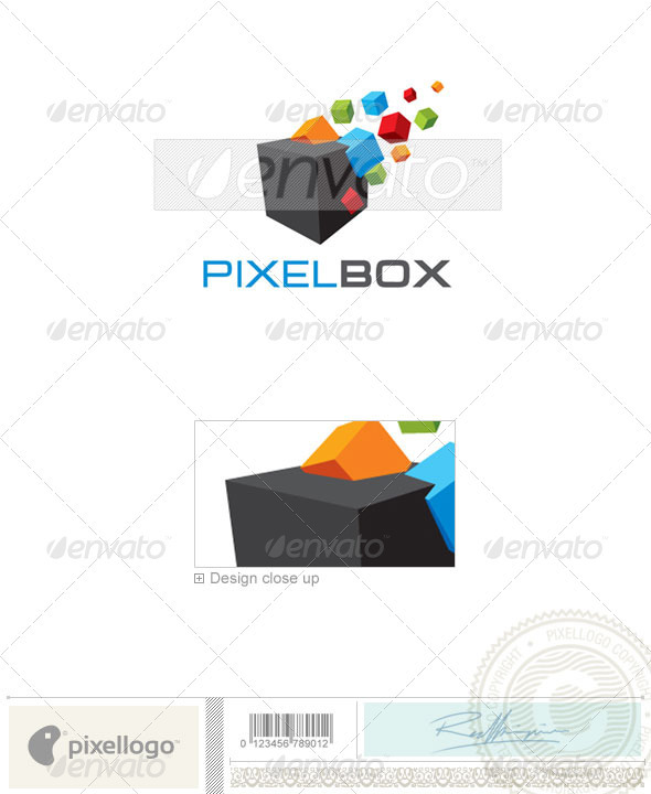 Print & Design Logo - 2229 - Vector Abstract