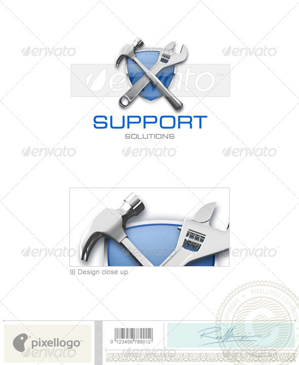 Home & Office Logo - 3D-214 - 3d Abstract