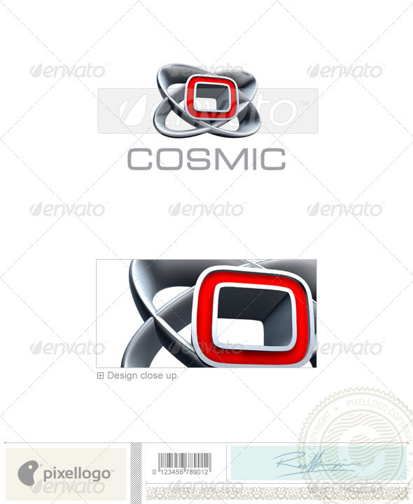 O Logo - 3D-348-O - Letters Logo Templates