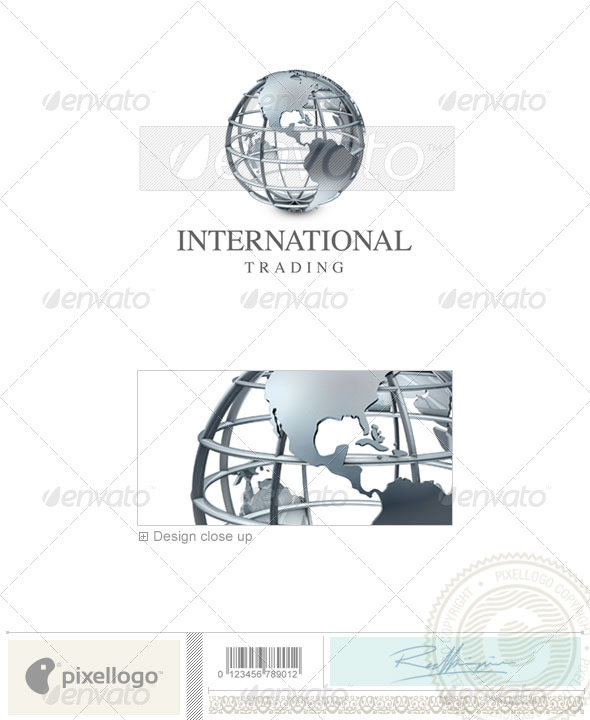 Communications Logo - 3D-34 - 3d Abstract