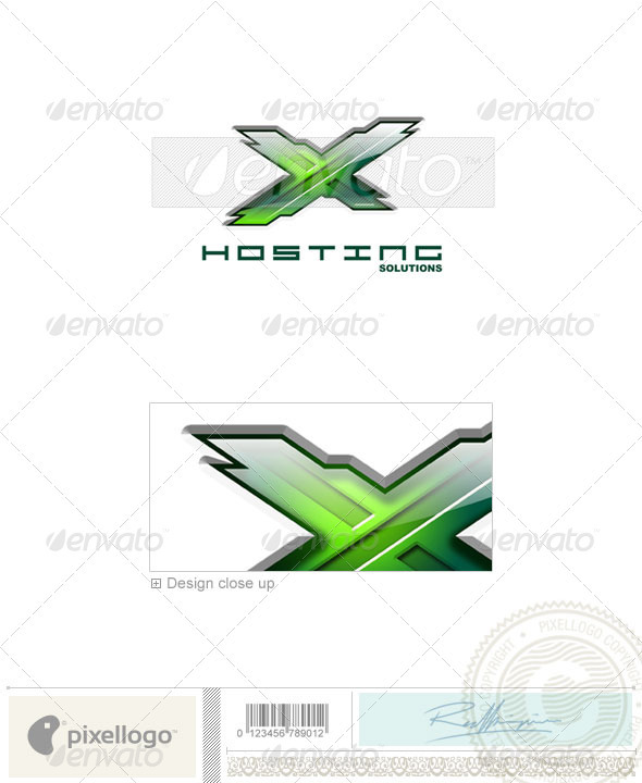 Technology Logo - 3D-122 - 3d Abstract