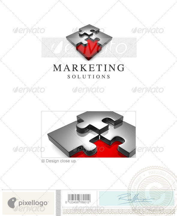 Business & Finance Logo - 3D-633 - 3d Abstract