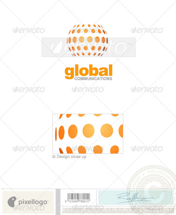 Communications Logo - 1191 - Vector Abstract