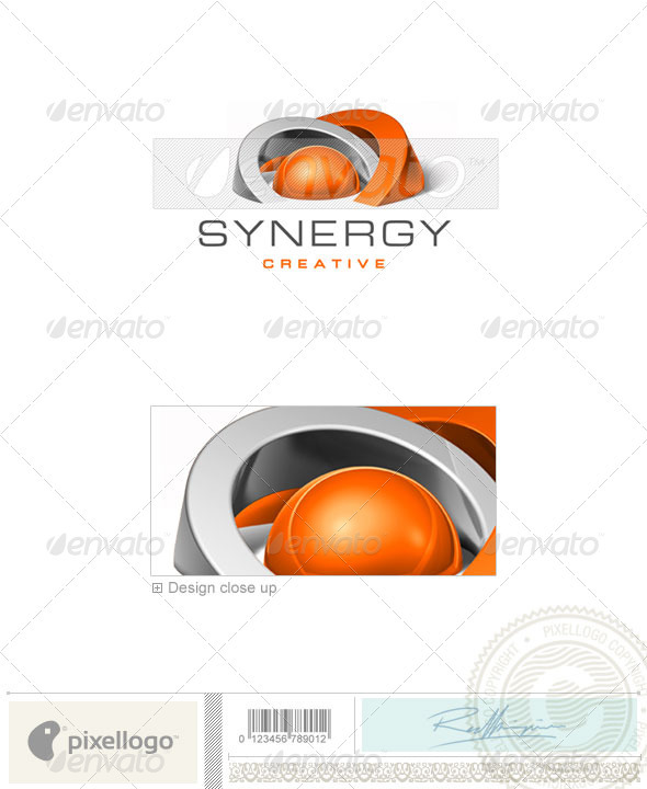 Communications Logo - 3D-257 - 3d Abstract