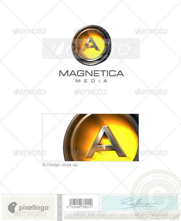 A Logo - 3D-238-A - Letters Logo Templates
