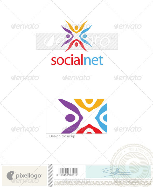 Business & Finance Logo - 1995 - Humans Logo Templates